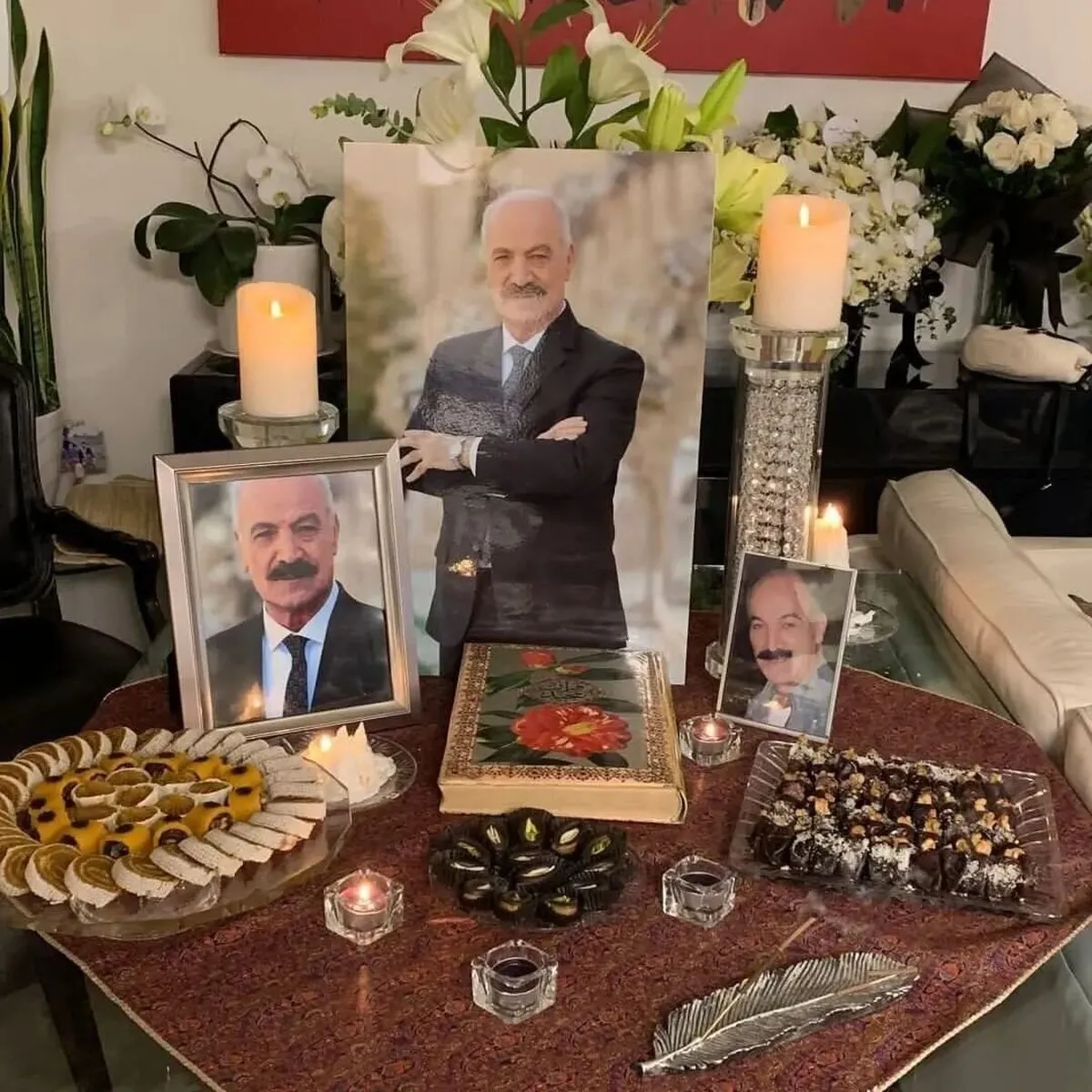 حال و هوای غم‌انگیز خانه سعید راد