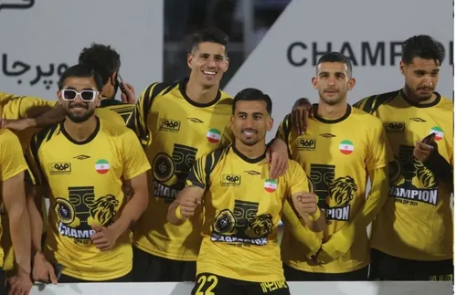 جشن قهرمانی سپاهان در سوپرجام