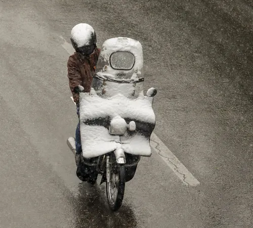 موتورسواران امروز تردد نکنند