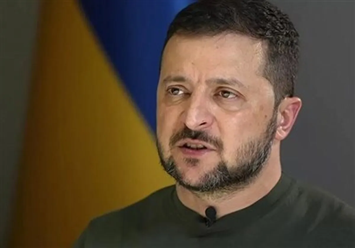 توضیحات زلنسکی درباره ضد حملات اوکراین علیه روسیه