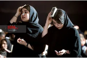 زنان و دخترانی که با حجاب‌های گوناگون به مراسم «احیا» رفتند + عکس