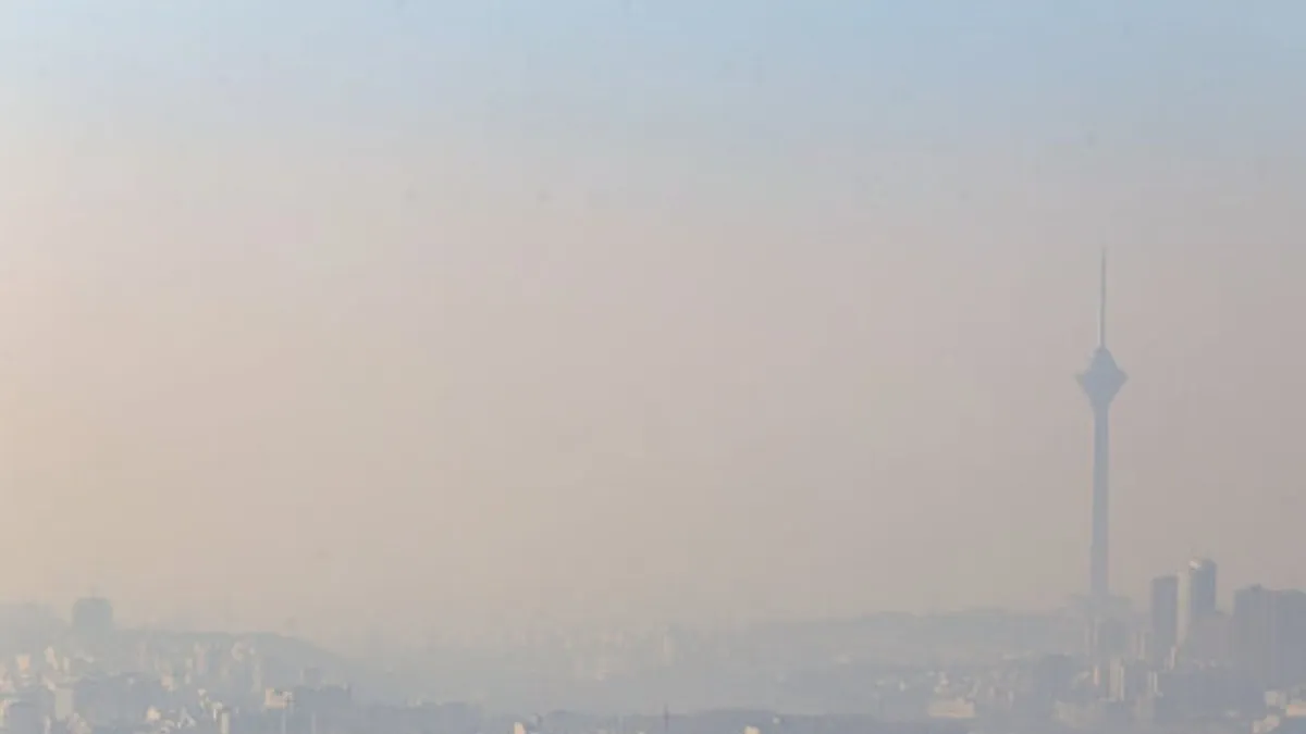 آلودگی هوا در پایتخت ماندگار شد