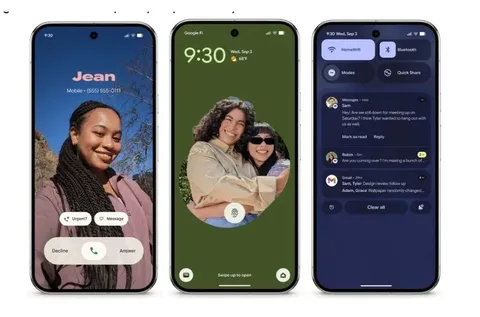 طراحی جدید اندروید وارد گوشی‌های قدیمی گوگل شد