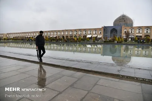 باران به اصفهان رسید