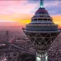 صندوق رای در بلندترین برج ایران