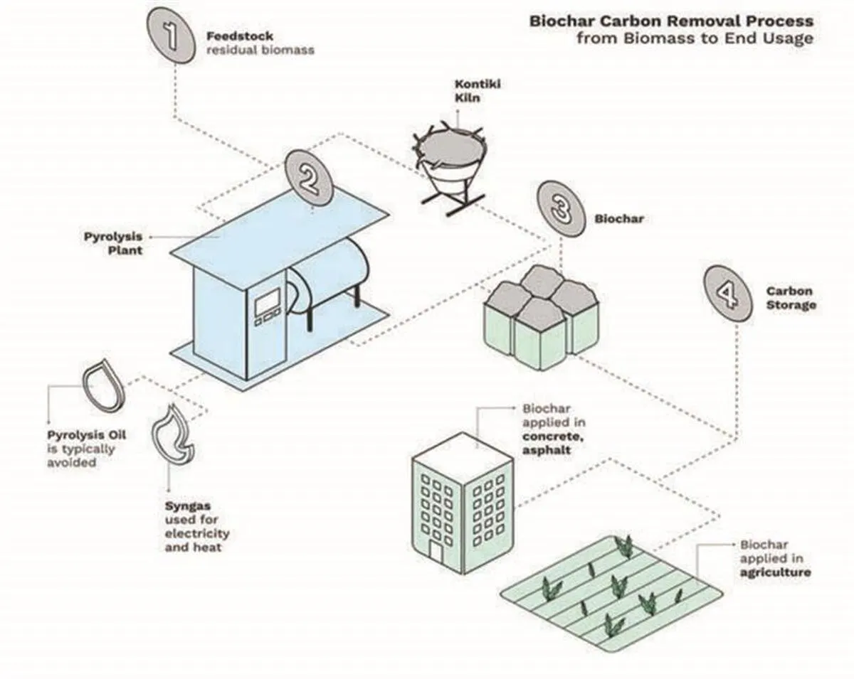 بیوچار؛ آچاری همه‌کاره برای صنایع