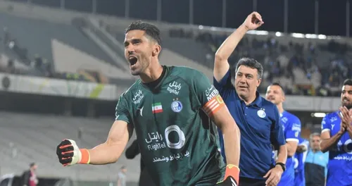 سبقت دروازه&zwnj;بان استقلال از ملی&zwnj;پوش پرسپولیس
