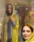 بهنوش طباطبایی تزیینی در خانه مادر
