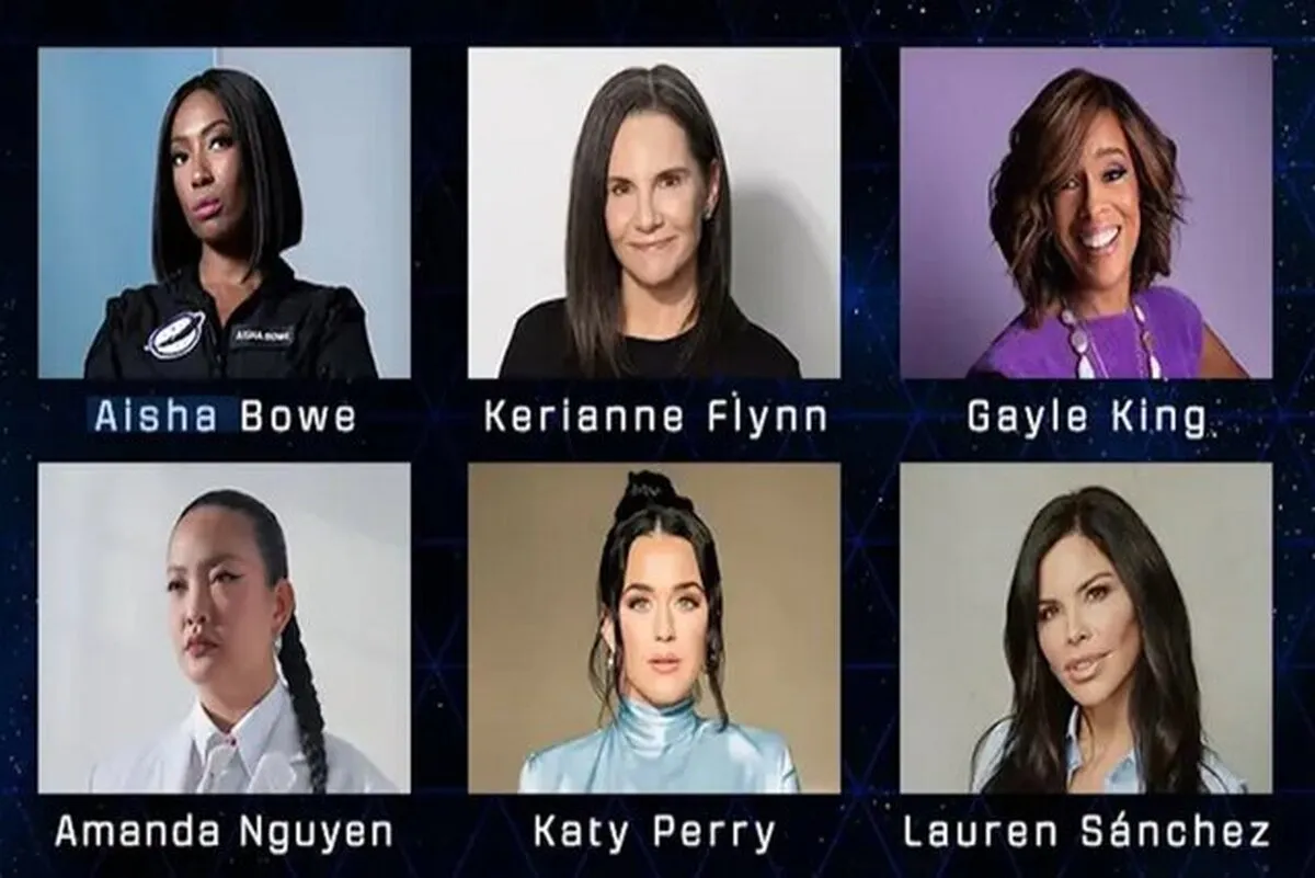 پرواز کاملا زنانه به فضا!