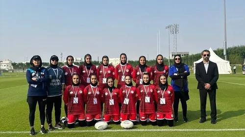 اولین مدال تاریخ راگبی زنان ایران در مسابقات آسیایی