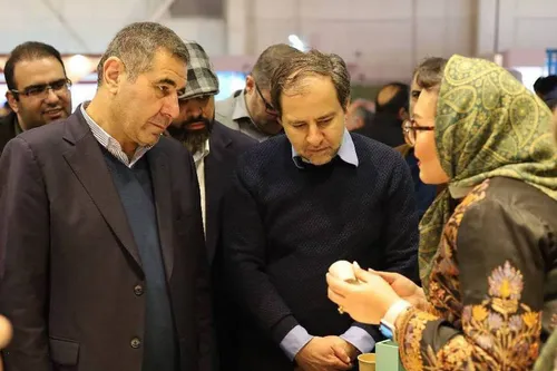 بازدید مشاور رئیس&zwnj;جمهور در امور تشکل&zwnj;ها و احزاب از نمایشگاه بین&zwnj;المللی گردشگری و صنایع&zwnj;دستی تهران