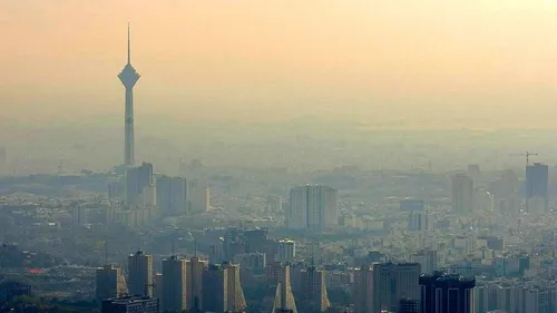 هوای پایتخت آلوده تر شد