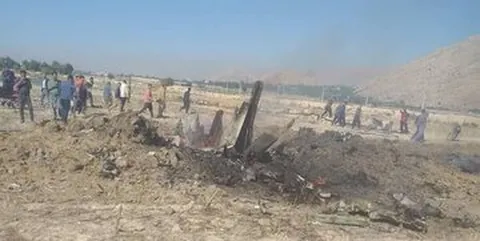 سقوط هواپیمای نظامی سوخو ۲۲ +جزئیات