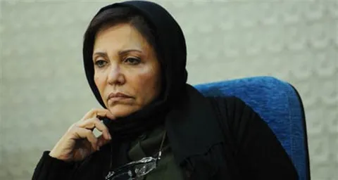 هنرپیشه زن ایرانی در جنگ آسیب دید