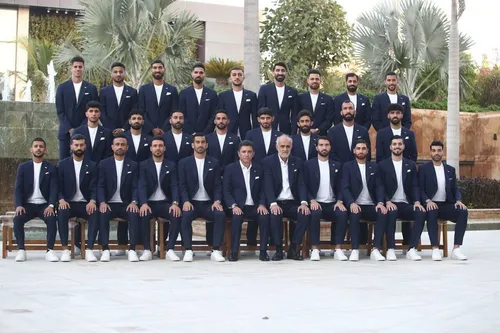 فتوشات&zwnj;های ملی&zwnj;پوشان ایران برابر دوربین AFC + فیلم