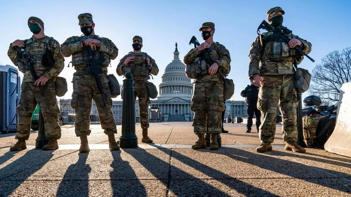 ترامپ نیروهای گارد ملی را در واشنگتن مستقر کرد