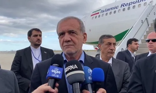 دومین دیدار پزشکیان در نیویورک؛ گفتگو با گروه الدرز