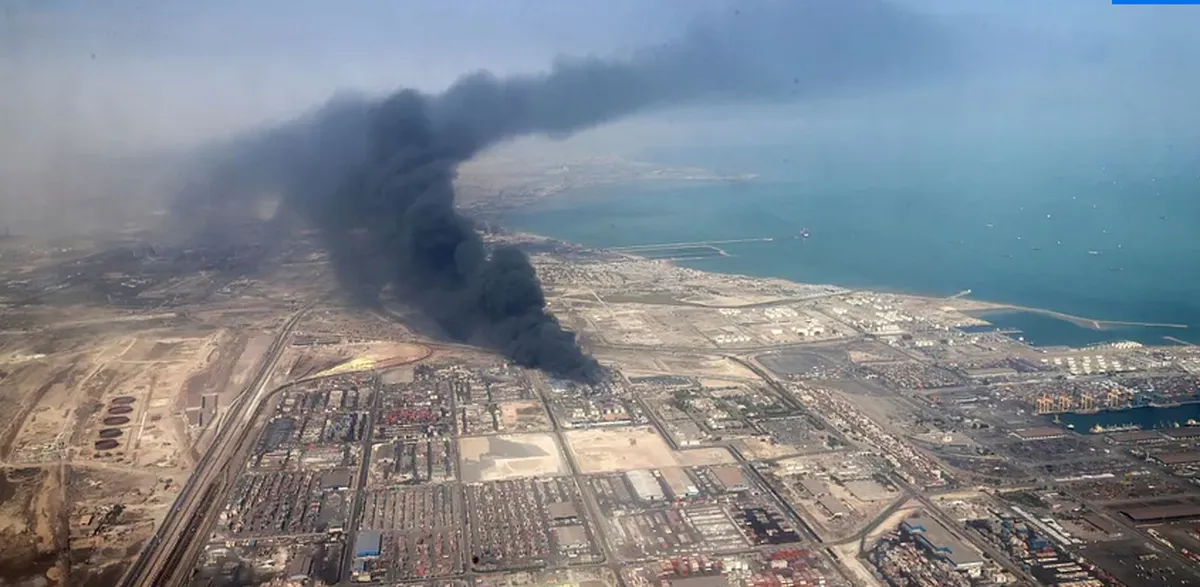 دما در محل حریق انفجار بندر شهید رجایی ۱۴۰۰ درجه بود