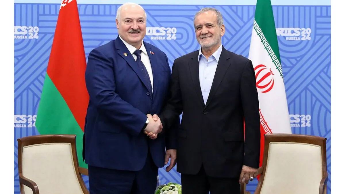 سفر پزشکیان به بلاروس با امضای ۱۲ سند همکاری همراه شد