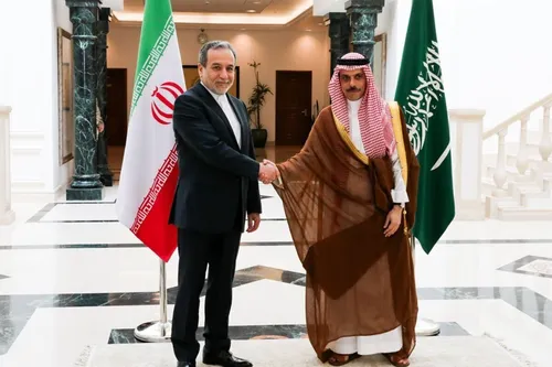 دیدار عراقچی با بن سلمان