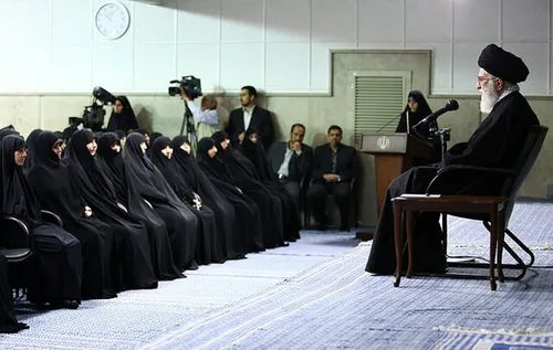 دیدار تولیت جدید، مدیران و جمعی از اساتید مدرسه عالی شهید مطهری با رهبر انقلاب