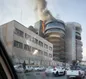 ساختمان لیدوما در شهرک غرب دچار حریق شد